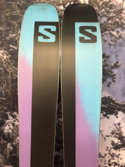 Used 2025 Salomon QST Echo Skis - 173cm w/ adjustable Salomon Strive 13 Bindings