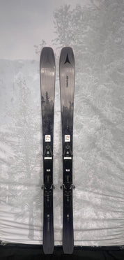 Lightly Used Atomic Maverick 88 TI Skis - 184cm w/ Salomon Strive 13 Binding