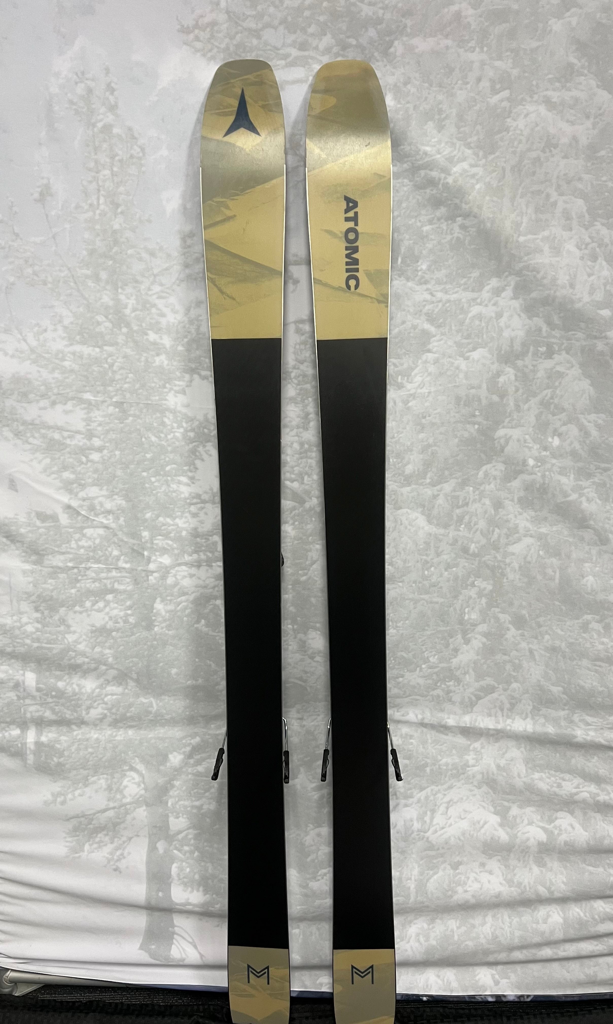 Lightly used Atomic Maven 93 C 164cm Skis w/ Salomon Strive 11 Demo Binding