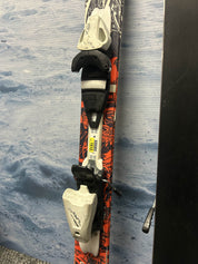 Used Atomic Punx 120cm Jr Skis w/ Tyrolia LRX4.5 Demo Binding