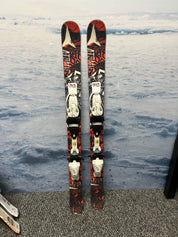 Used Atomic Punx 110cm Jr Skis w/ Tyrolia LRX4.5 Demo Binding