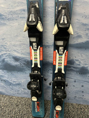 Used Atomic Vantage 110cm Jr Skis w/ Atomic EzyTrack 4.5 Demo Binding