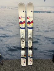 Used Dynastar Lemon Girl 116cm Jr Skis w/ Look X4.5 Demo Binding