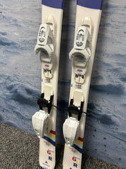 Used Dynastar Lemon Girl 116cm Jr Skis w/ Look X4.5 Demo Binding