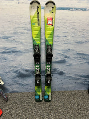 Used Elan ExplorePro 110cm Jr Skis w/ Elan 4.5 Demo Binding