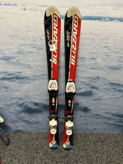 Used Blizzard Blizzi Race 110cm Jr Skis w/ Blizzard IQ4.5 Demo Binding