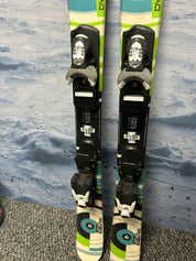 Used Dynastar Serial Team 105cm Jr Skis w/ Look T4 Demo Binding