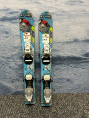 Used Dynastar My First 67cm Jr Skis w/ Look Team 2 Binding