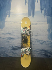 Used Head Rental Jr Snowboard 130cm With S/M Bindings