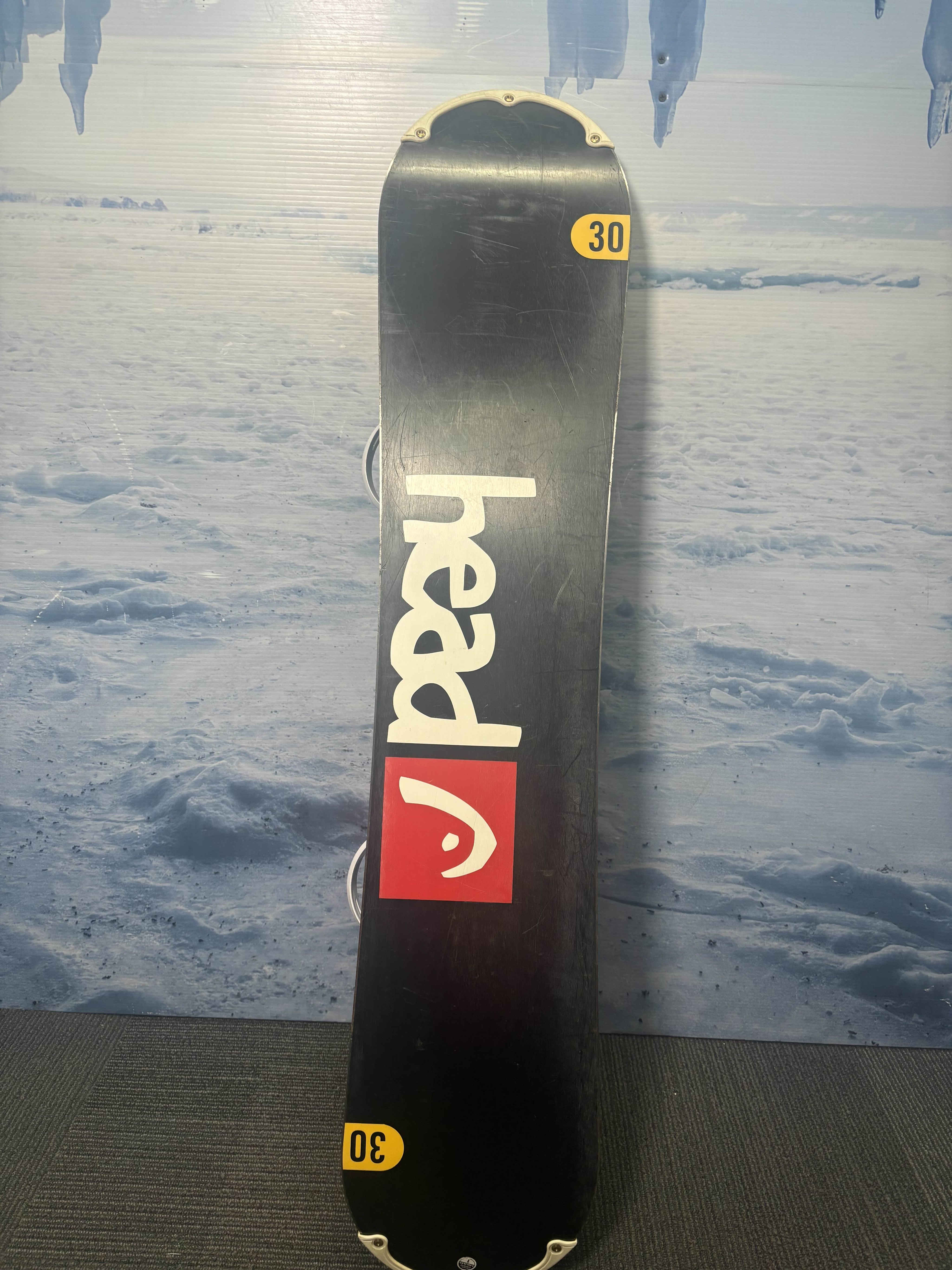 Used Head Rental Jr Snowboard 130cm With S/M Bindings