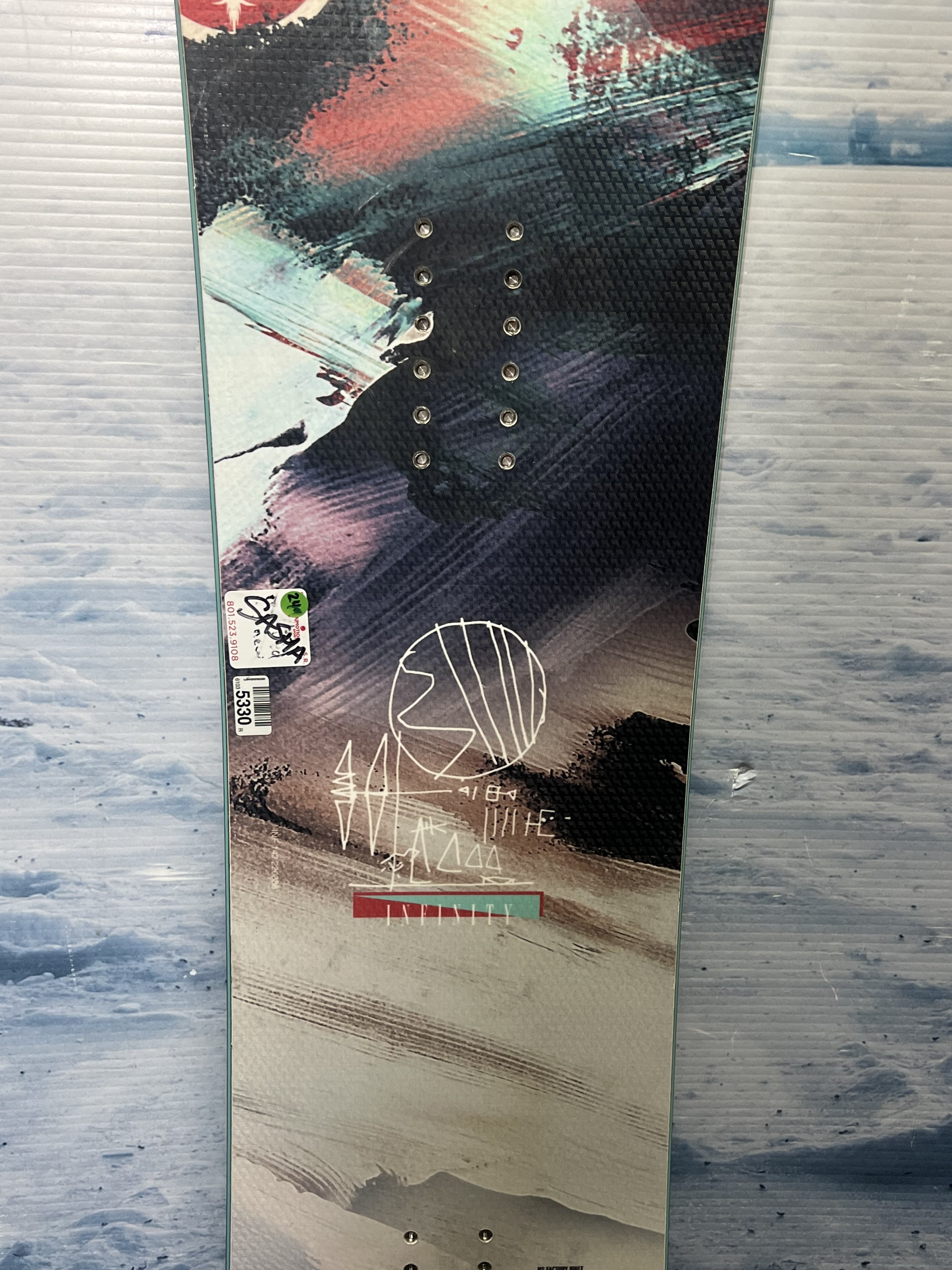 Used Never Summer Infinity Women's Snowboard 2022- 142CM