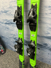 Used Elan Jett 130cm Jr Skis w/ Elan EL 4.5 AC Demo Binding