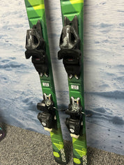 Used Elan Explore Pro 130cm Jr Skis w/ Elan EL 7.5 Demo Binding