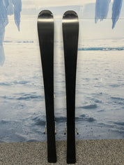 Used Salomon Lux 130cm Women Skis w/ Ezytrack 7.5 Demo Binding