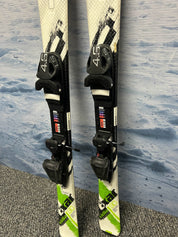 Used Elan Exar Vidia 130cm Jr Skis w/ Elan ESP4.5 Demo Binding