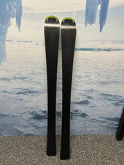 Used Elan Exar Vidia 130cm Jr Skis w/ Elan ESP4.5 Demo Binding