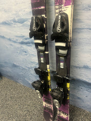 Used Atomic Punx 130cm Jr Skis w/ Tyrolia SP7.5 Demo Binding