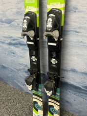 Used Dynastar Serial 80 Twintip 125cm Jr Skis w/  Look 4.5 Demo Binding