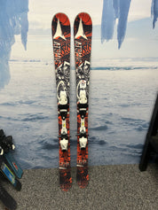 Used Atomic Punx 140cm Jr Skis w/ Tyrolia LRX7.5 Demo Binding