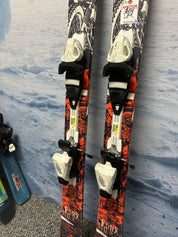 Used Atomic Punx 140cm Jr Skis w/ Tyrolia LRX7.5 Demo Binding