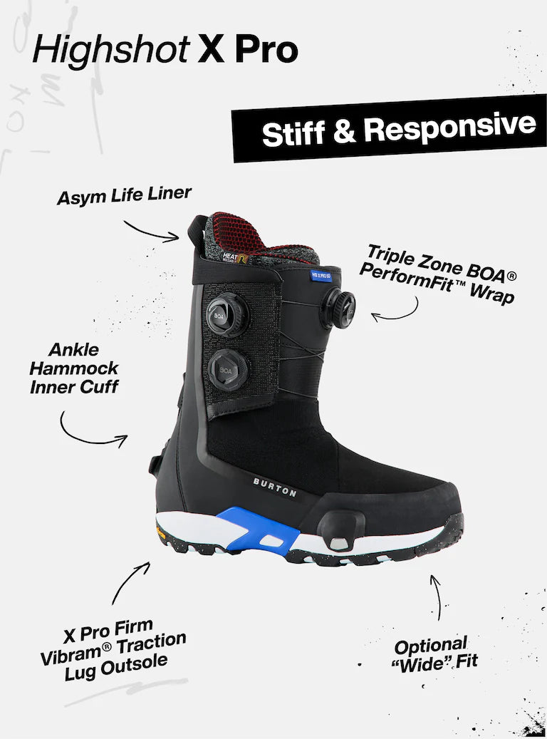 Burton Womens 7.5 Highshot X Pro Snowboard Boot (2026)