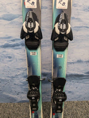 Used Atomic Vantage x74 140cm Skis w/ Salomon Z10 Demo Binding