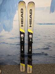 Used Head Ambition Pro 140cm Skis w/ Tyrolia SP 10 Demo Binding