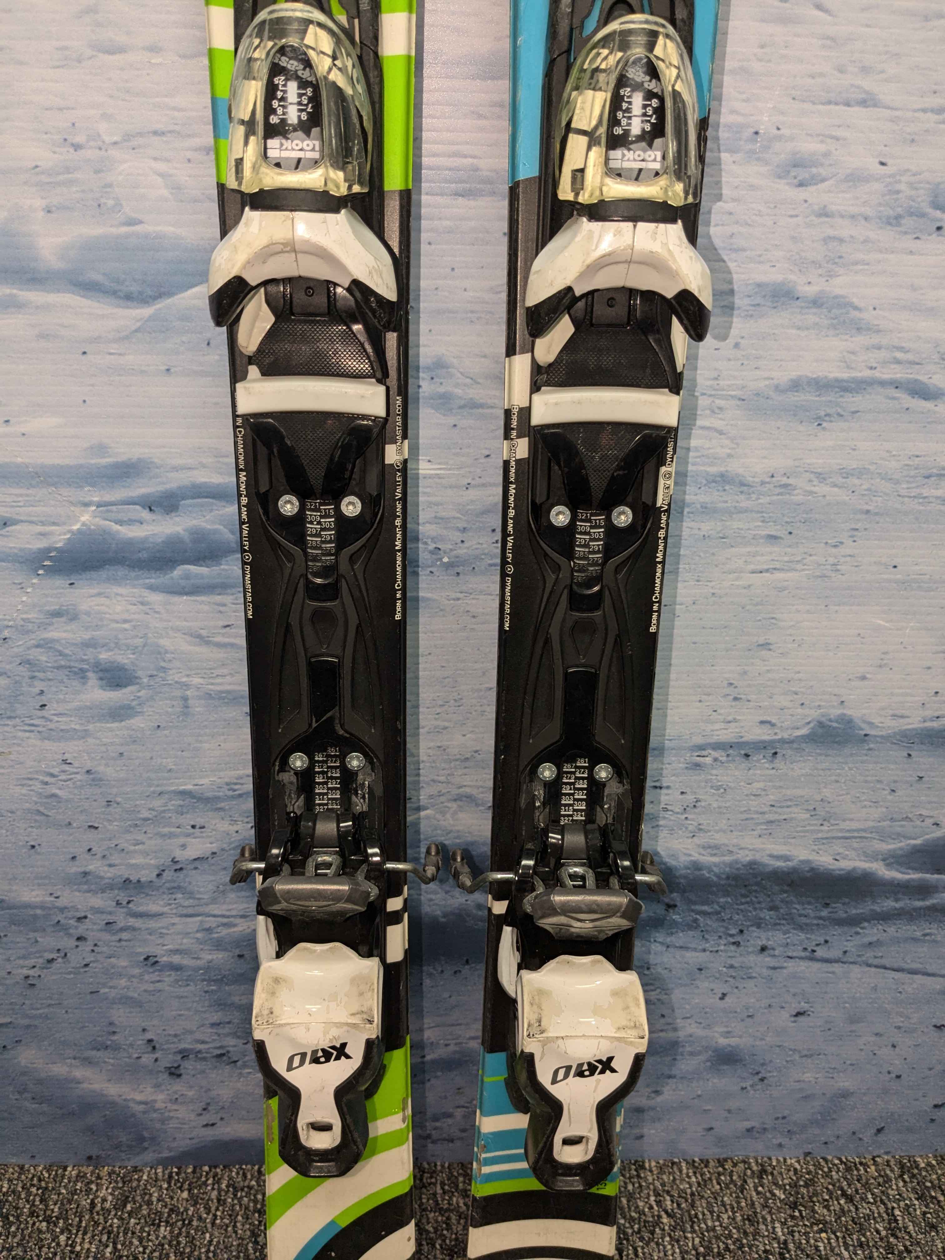 Used Dynastar Serial 80 Twintip 138cm Jr Skis w/ Look Xpress 10 Demo Binding