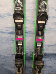 Used Rossignol Experience 76Ci 138cm Skis w/ Look Xpress 10 Demo Binding