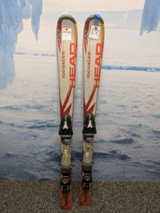 Used Head Monster 130cm Skis w/ Tyrolia SP 100 Demo Binding