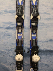 Used Salomon XDrive Focus 130cm Skis w/ Salomon L10 Demo Binding