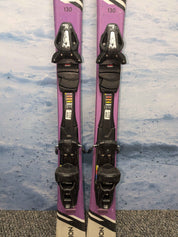 Used Head Ambition Pro 130cm Skis w/ Tyrolia SP 10 Gripwalk Demo Binding