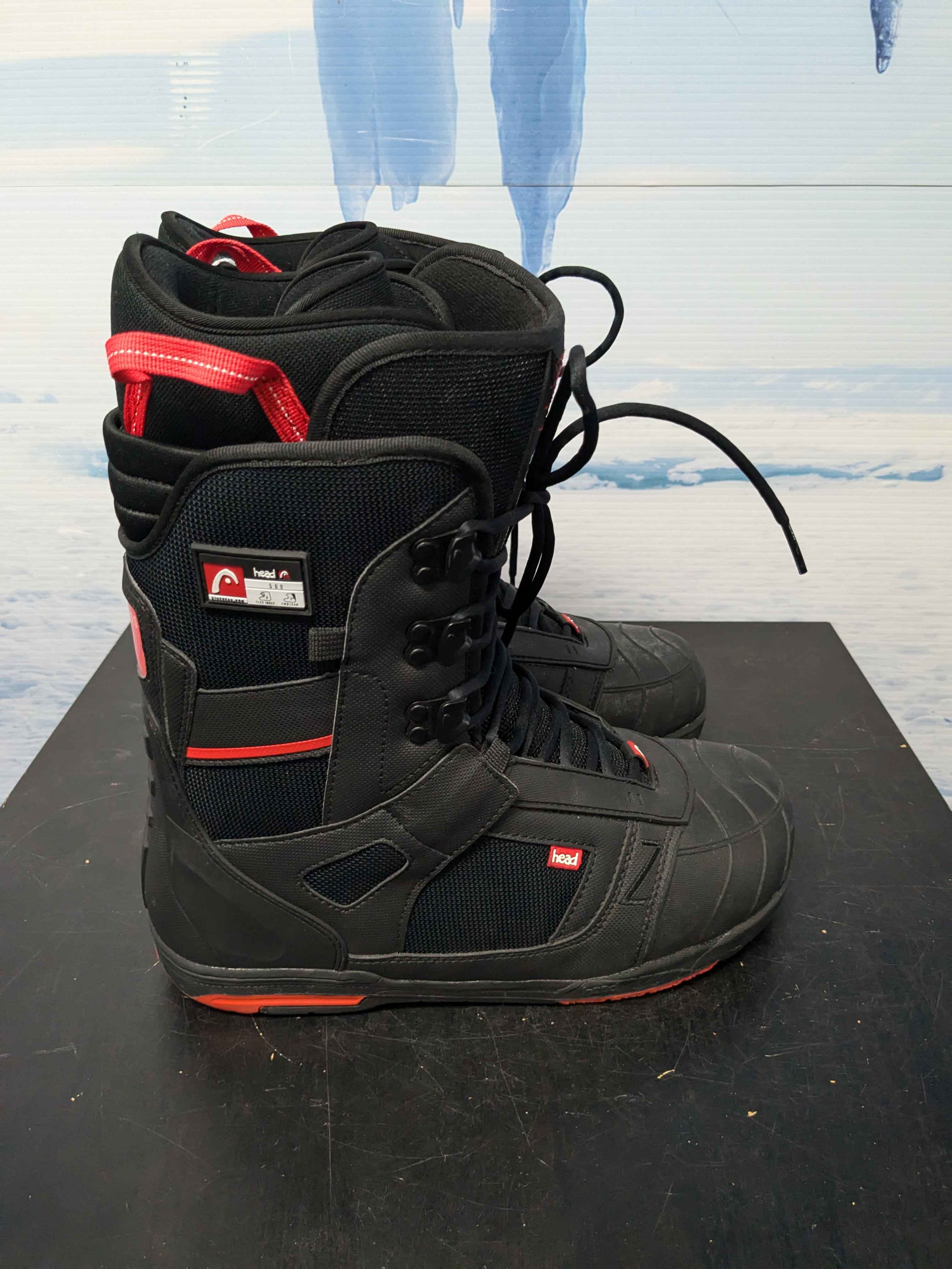 Used Head 500 4D Lace Up Snowboard Boot 27.5MP