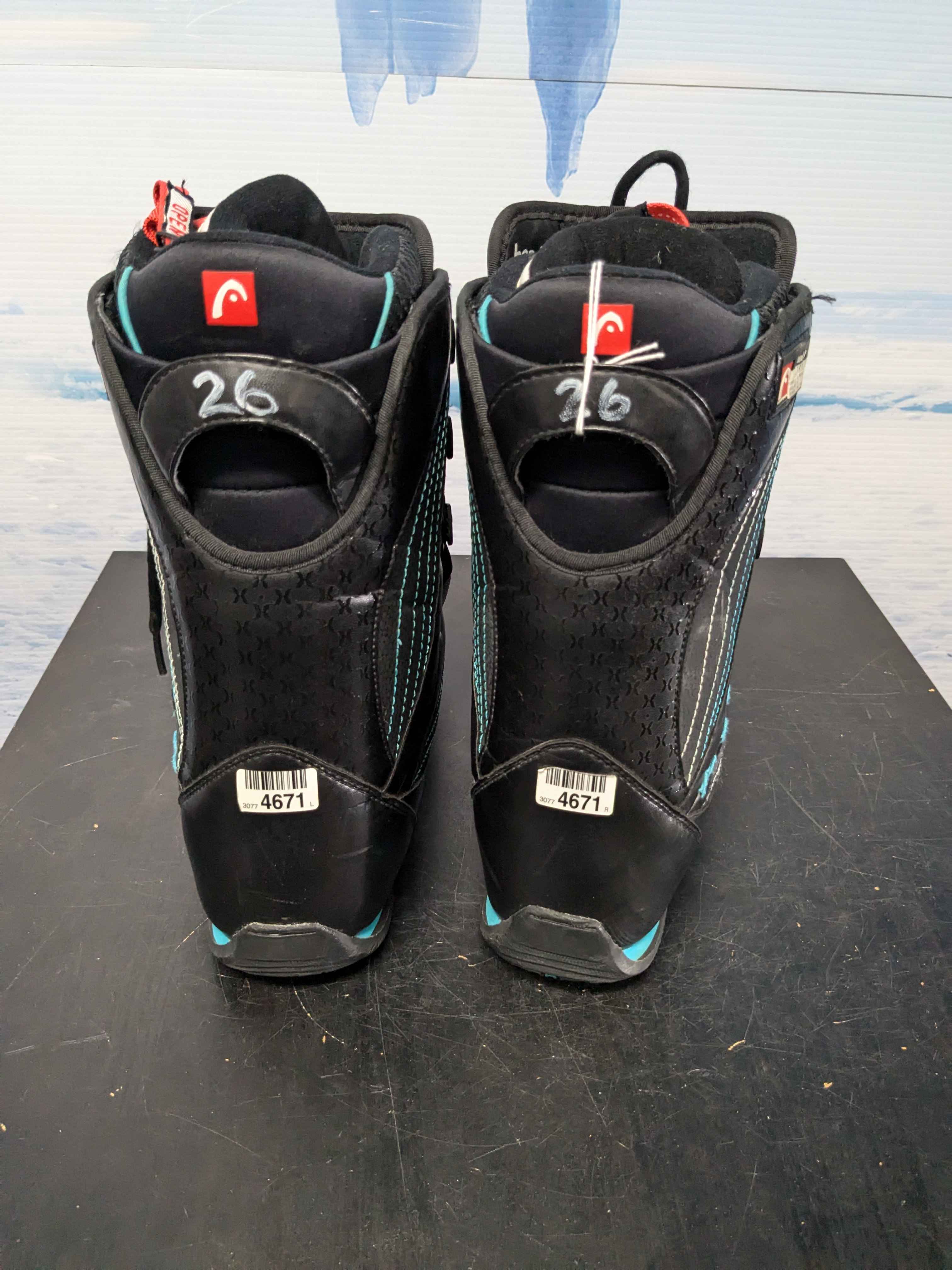 Used Head Zora Lace Up Snowboard Boot 26.5MP