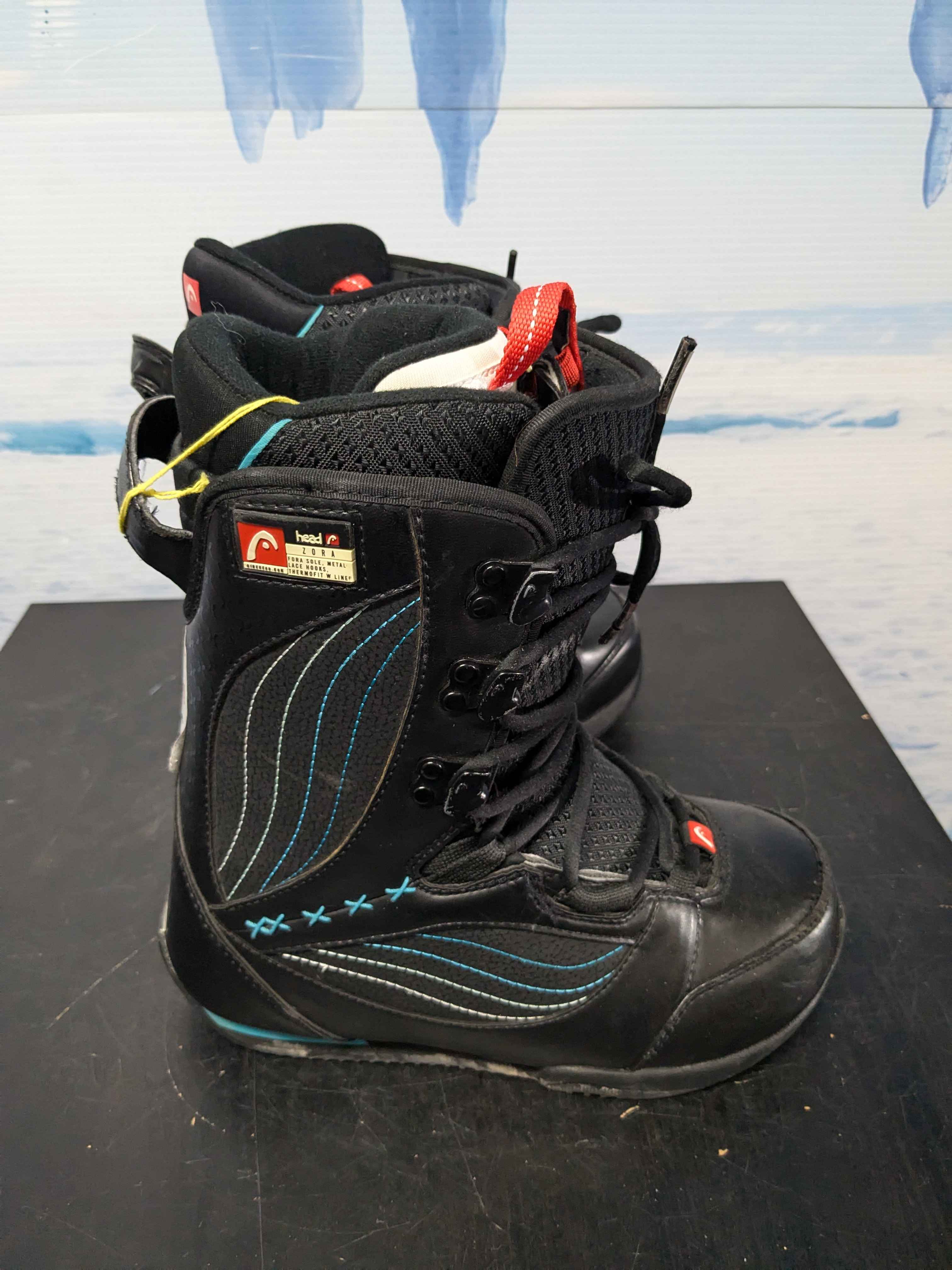 Used Head Zora Lace Up Snowboard Boot 24.5MP