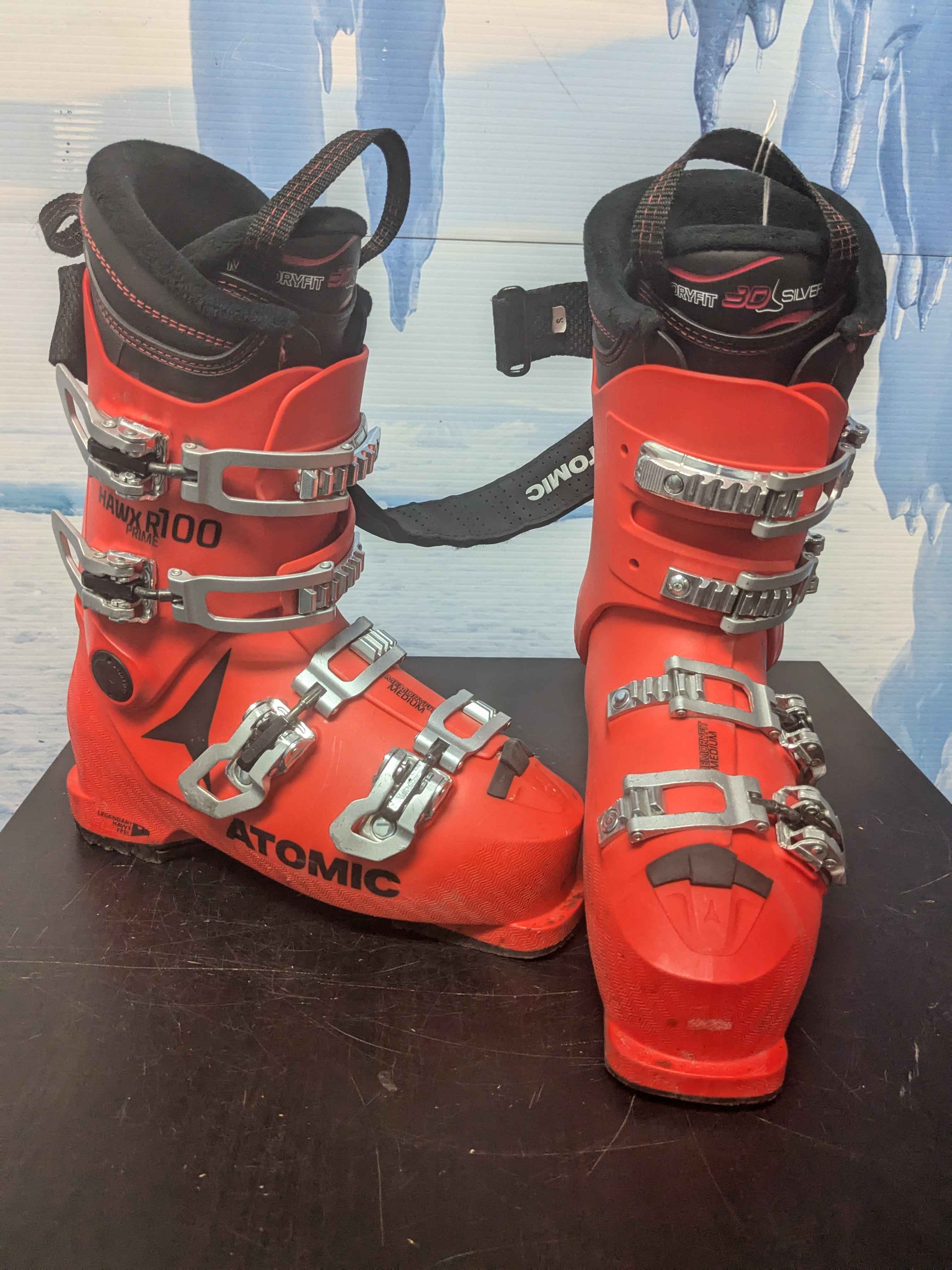 Used Atomic Hawx Prime R 100 Ski Boot 25.5MP