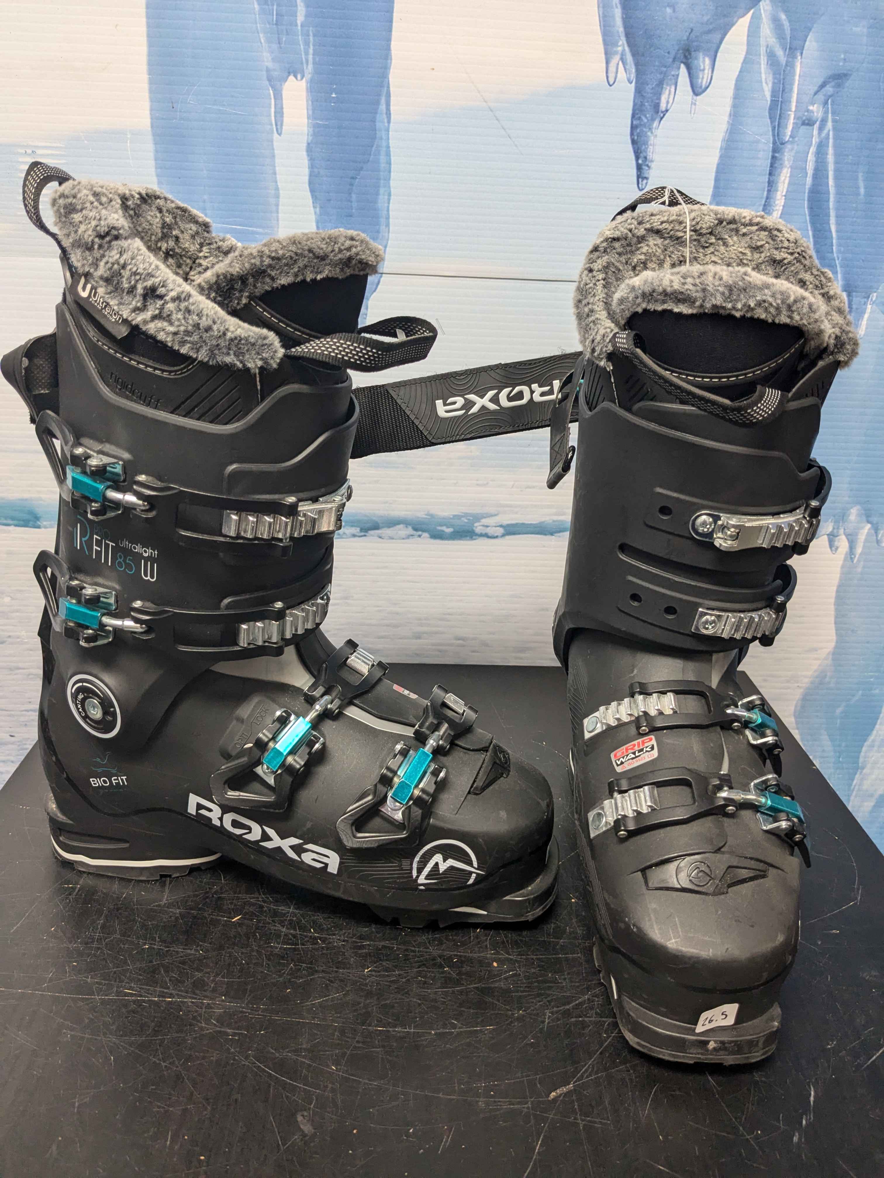 Used Roxa RFit Pro 85W GripWalk Ski Boot 26.5MP