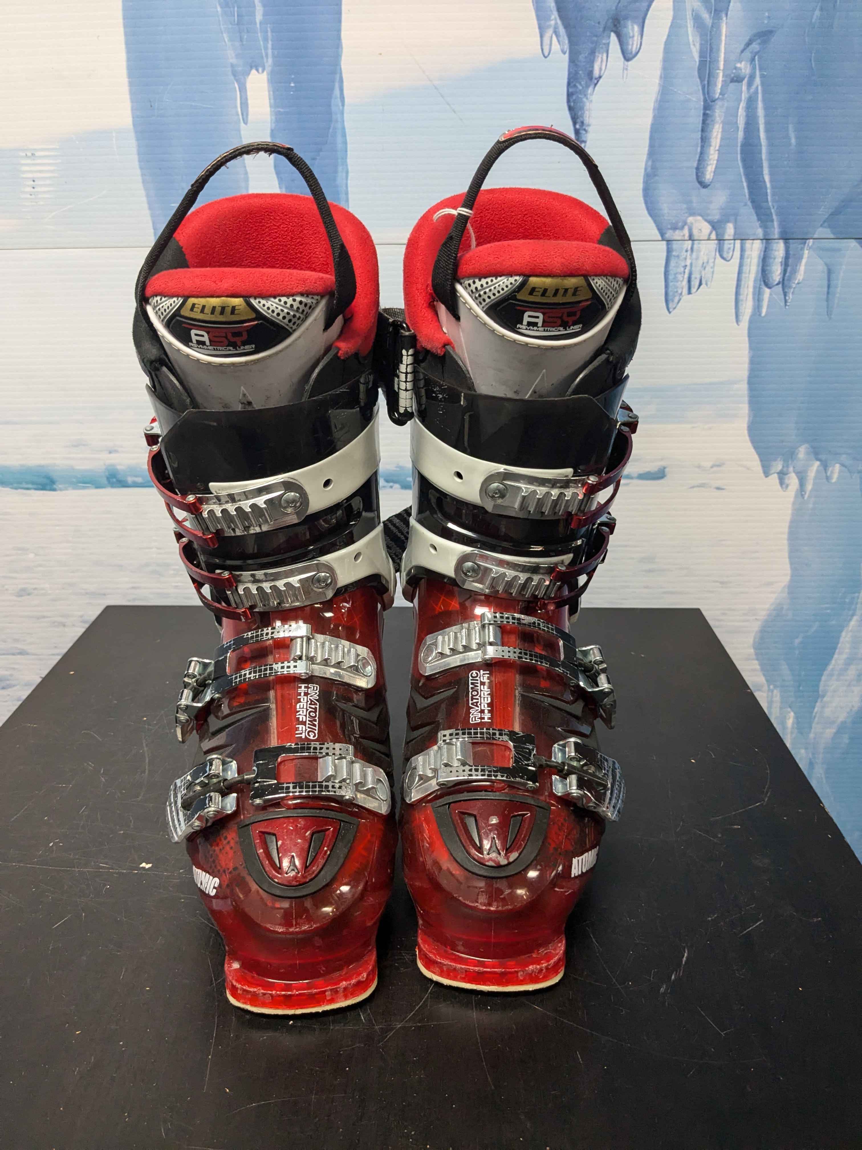 Used Atomic Hawx 120 Red Recco Ski Boot - 25.5MP