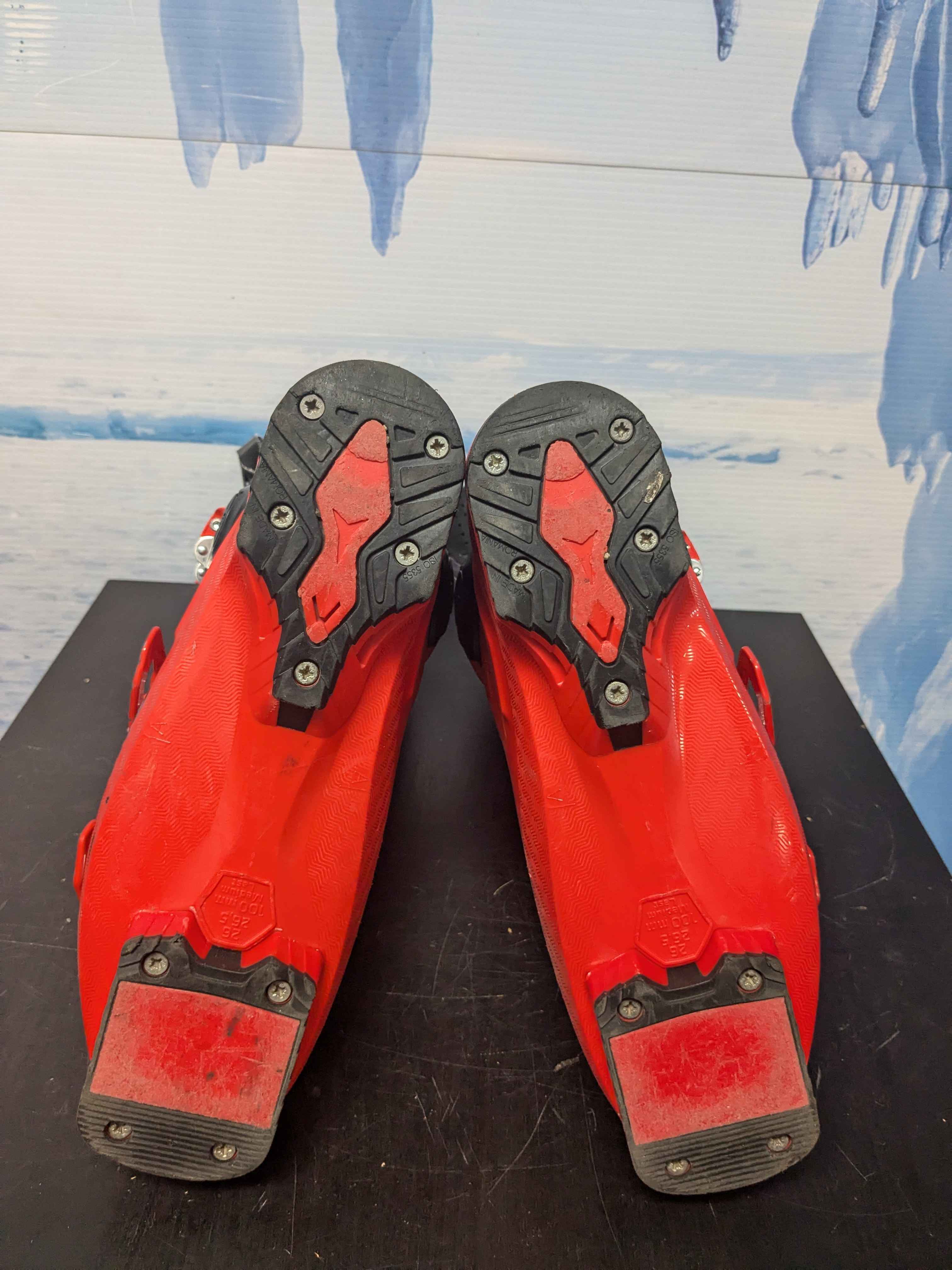 Used Atomic Hawx 120 Red Ski Boot - 26.5MP