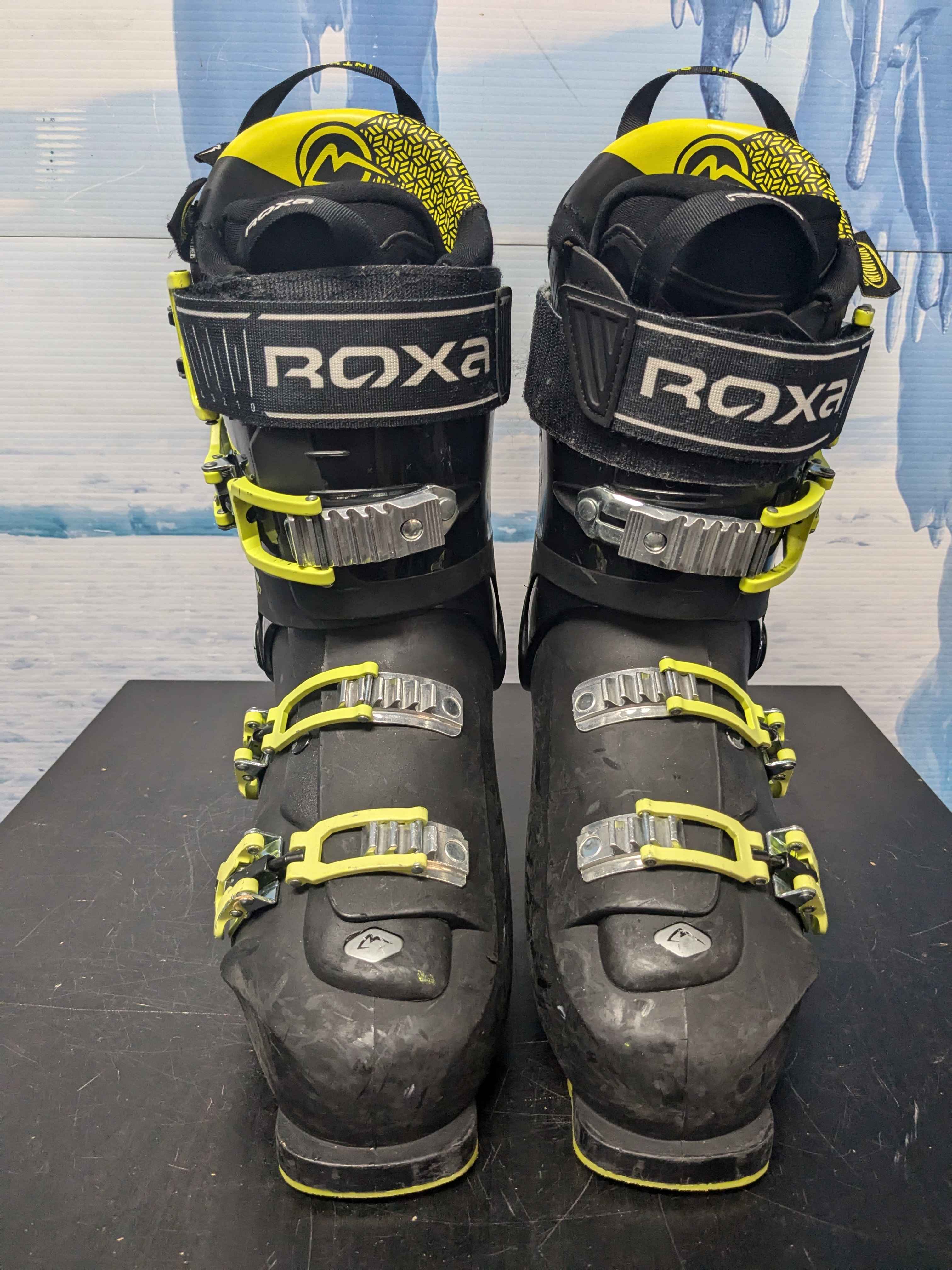 Used Roxa Evo 120 BLK/YL Ski Boot 27.5MP