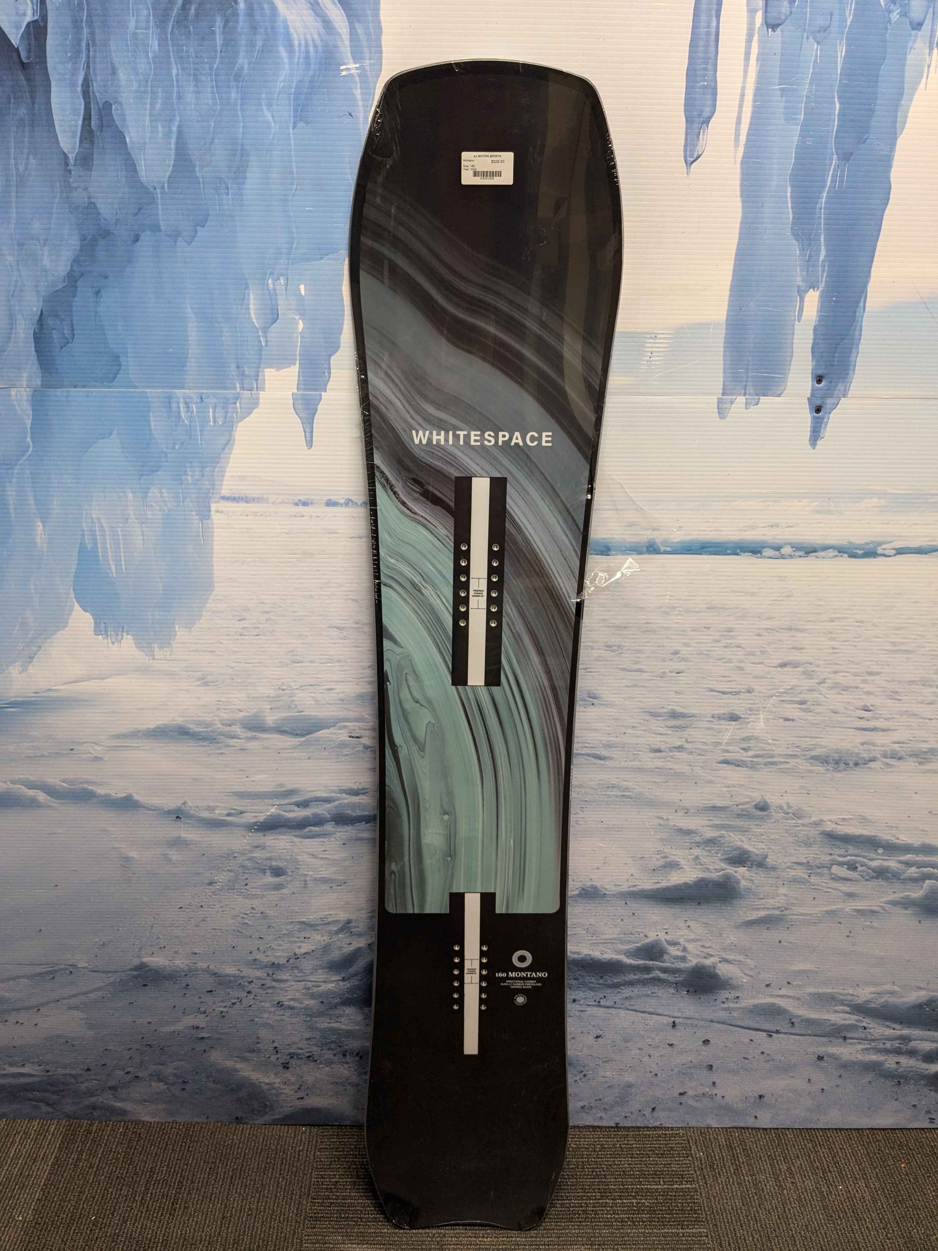 New Whitespace Montano Snowboard 160cm