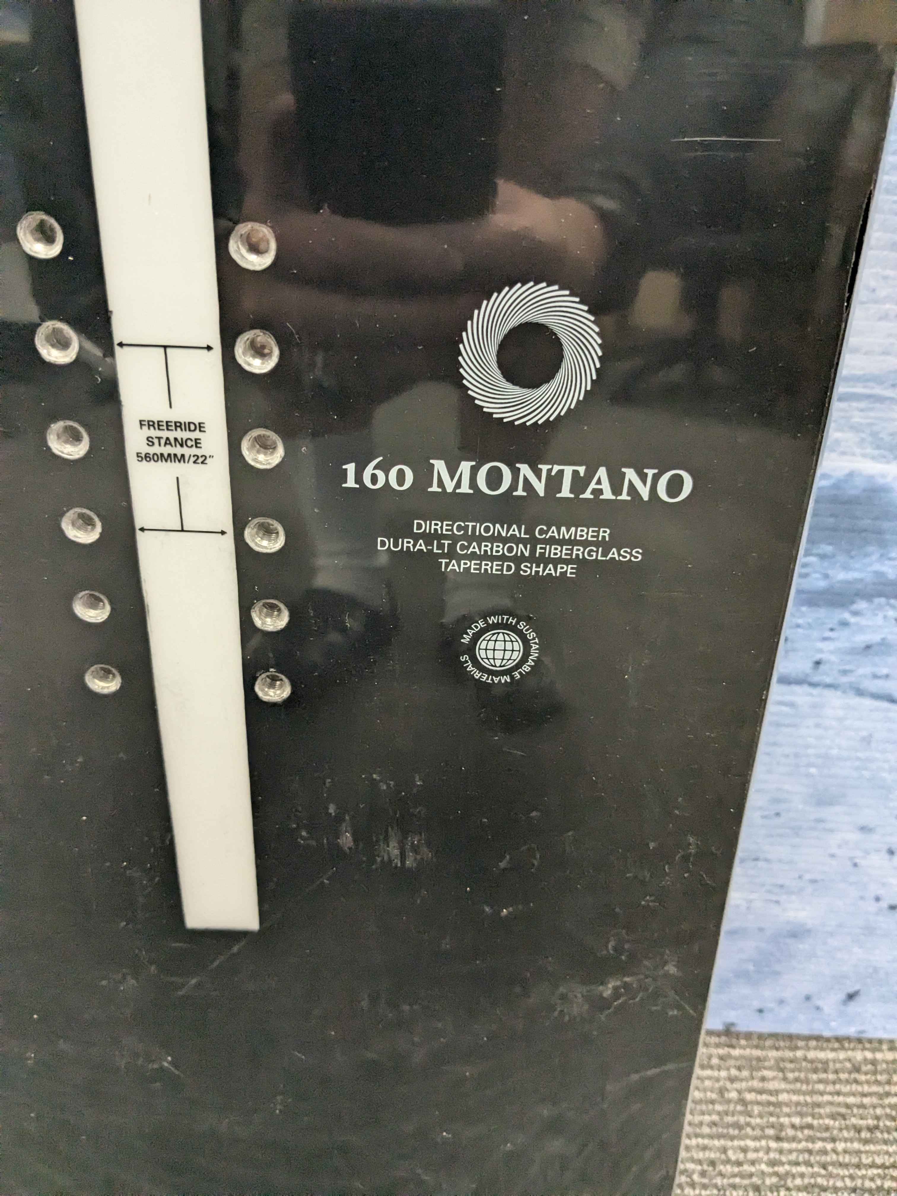 New Whitespace Montano Snowboard 160cm