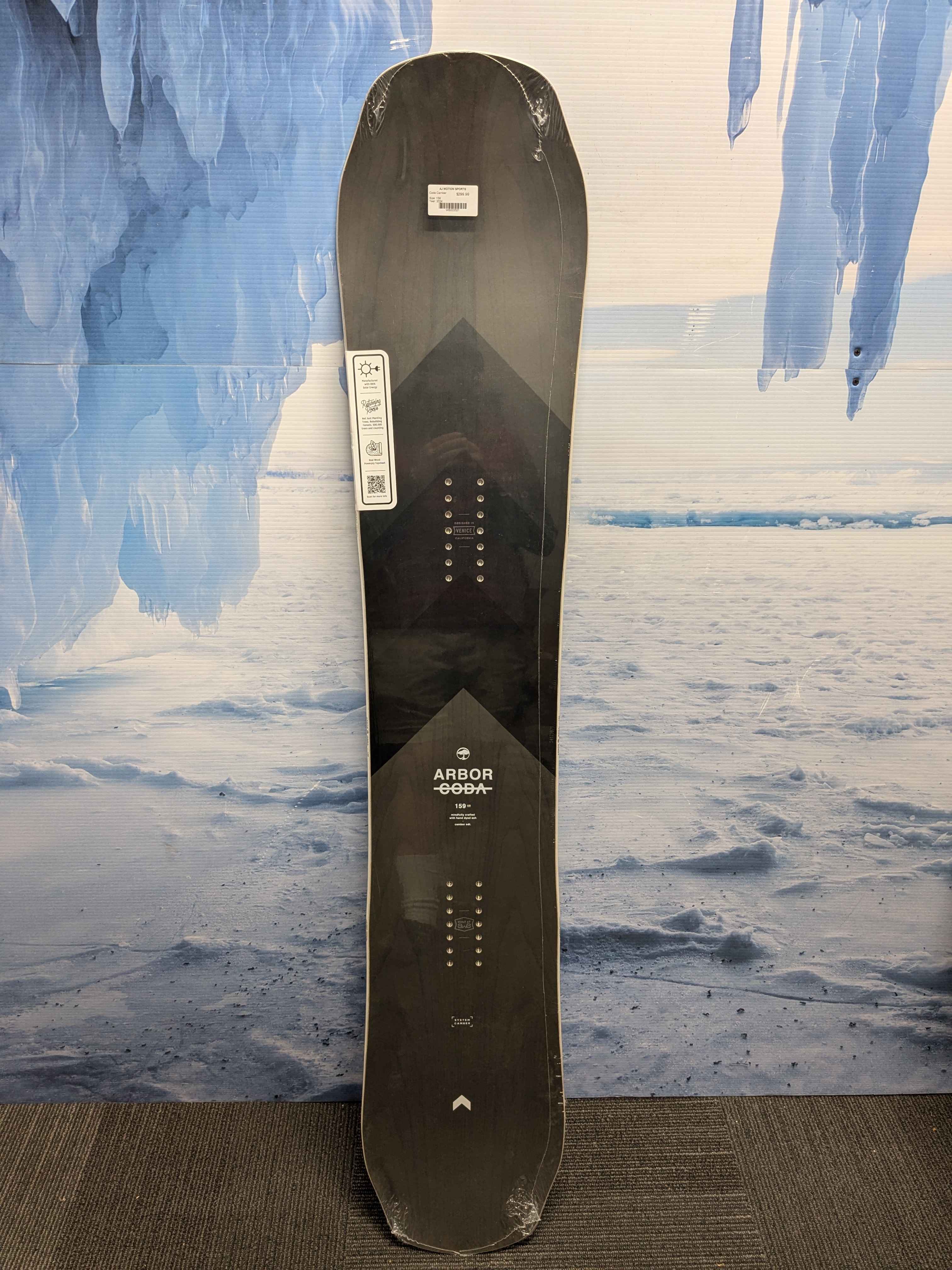 New Arbor Coda Camber Snowboard 159cm