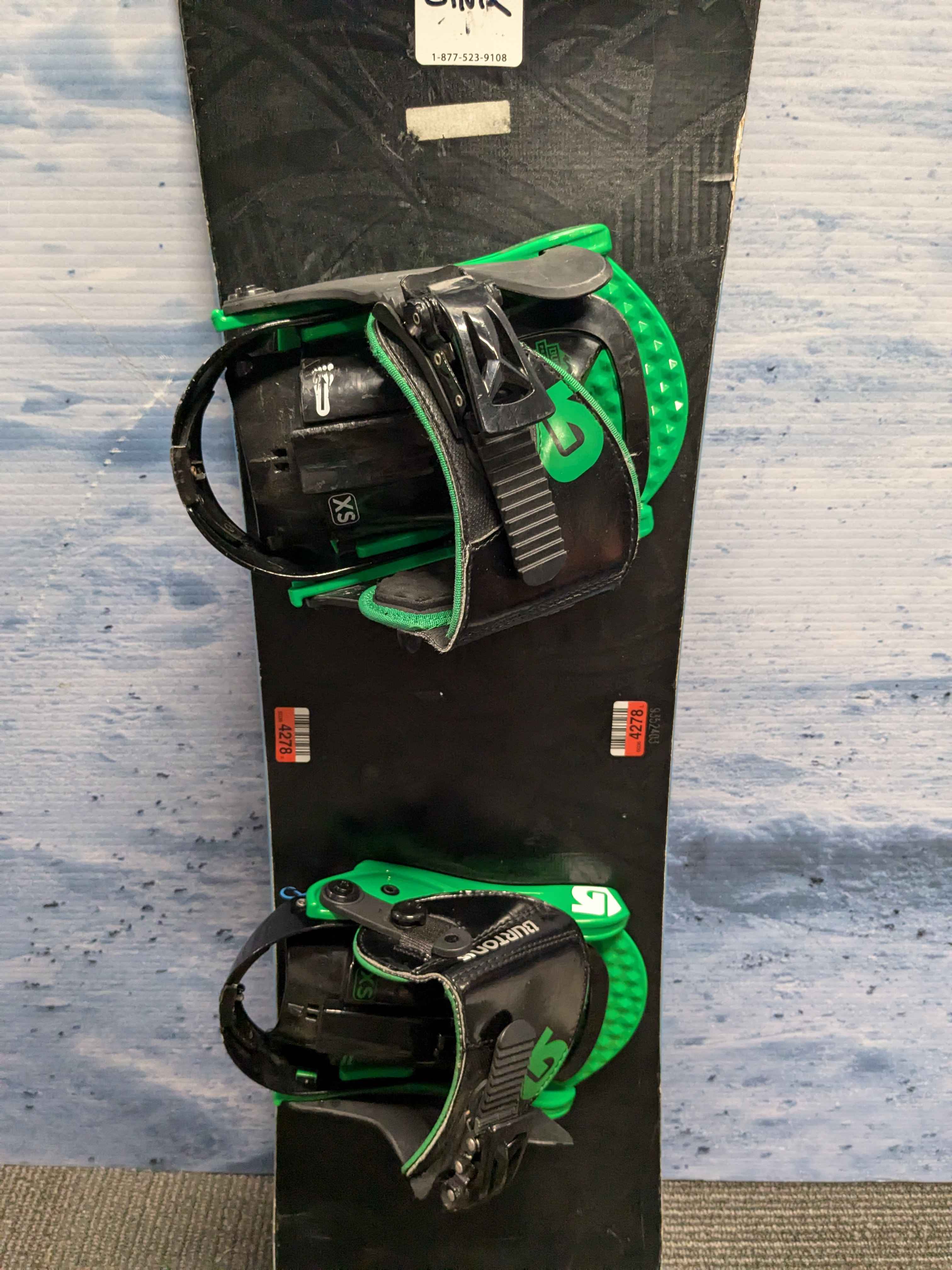 Used Rossignol Accelerator Jr Snowboard 100cm With XS Bindings