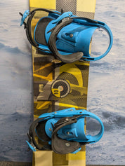 Used Head Rental Jr Snowboard 110cm With XS Bindings