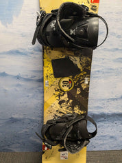 Used Head Rental Jr Snowboard 130cm With S/M Bindings