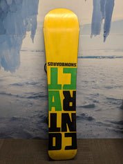 Used Contract Snowboard 147cm With New Bindings