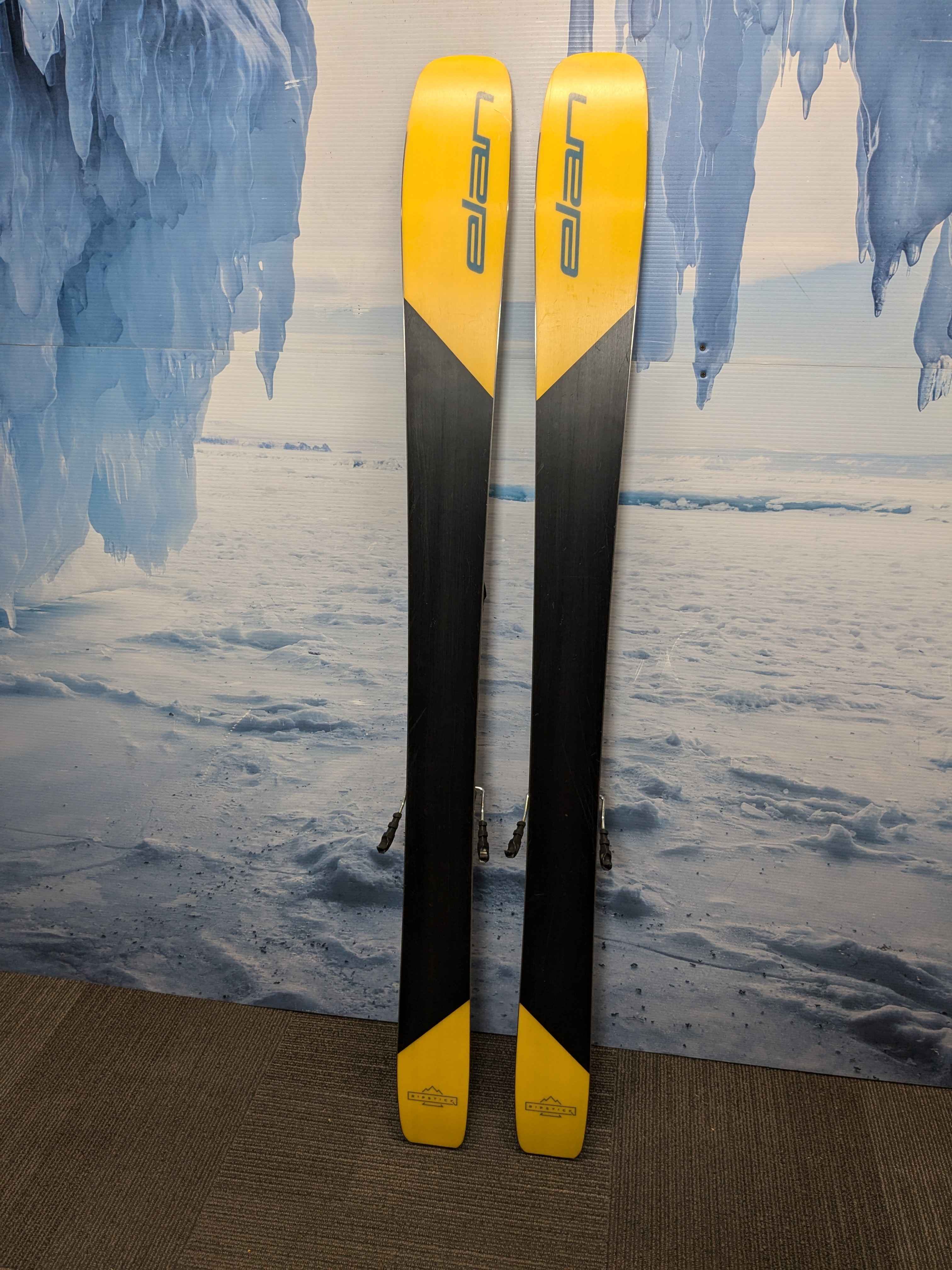 Used Elan Ripstick 106 Ski 164cm w/ Elan Attack 13 Rental Binding