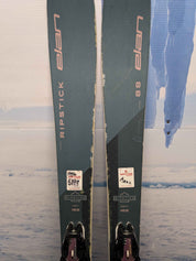 Used Elan Ripstick 88 Ski 162cm w/ Elan ELW Grip Walk 11 Rental Binding