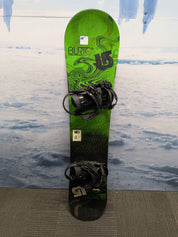 Used Burton Progression LTR 130CM Snowboard w/ small head NX Legecy bindings